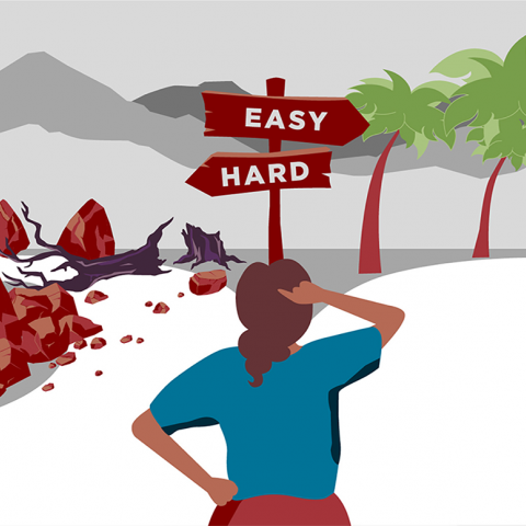 Illustration depecting Behavioral economics