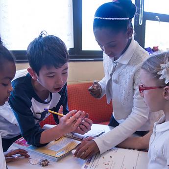 CPS students in a classroom
