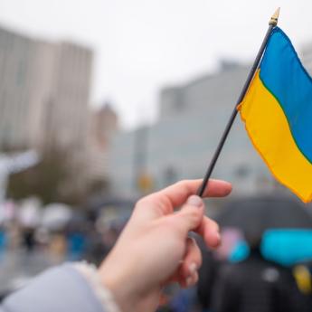Protest for peace in Ukraine