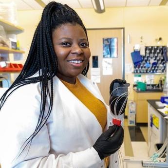Ph.D. candidate Susan Okrah 