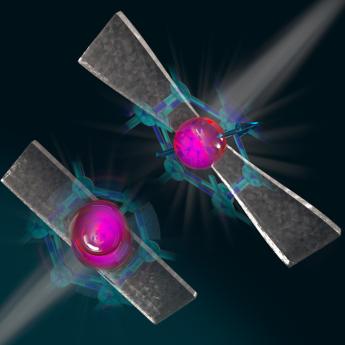 Illustration of stretched diamonds 