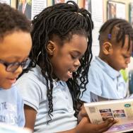 Kids reading