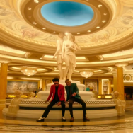 Weeknd video in Las Vegas 